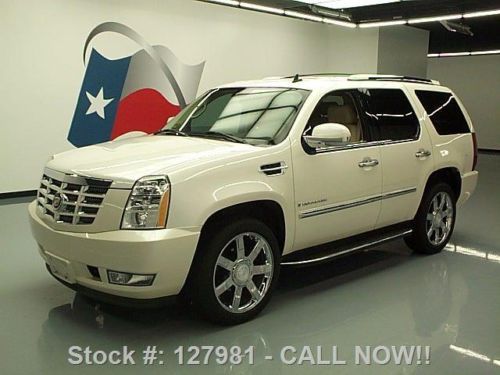 2007 cadillac escalade awd htd leather dvdv 22&#039;s 66k mi texas direct auto