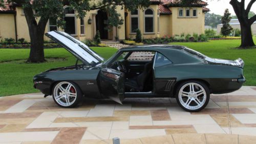 1969 Z28 Camaro RS!!!!! Real X77 car. Pro Touring, Factory color Fathom Green, US $42,500.00, image 7