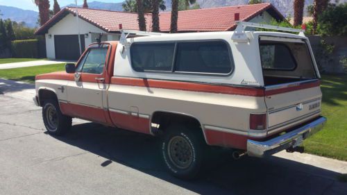 1987 chevrolet truck 1/2 ton 4x4 long bed