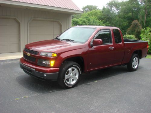 09 chevy colorado lt ext cab truck, 4 dr, 83k miles, 18-24 mpg. like new cond