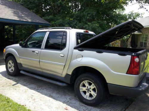 2005 ford explorer sport trac xlt sport utility 4-door 4.0l keyless entry silver