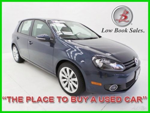 We finance 13 golf tdi blue certified turbo 2l i4 fwd hatchback bluetooth