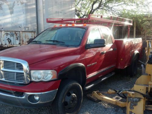 Dodge ram 3500 laramie truck with racks/bins