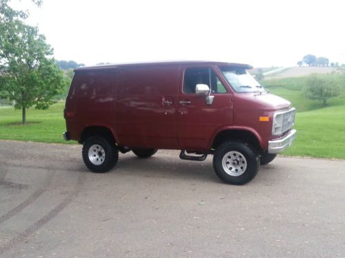 1978 chev shorty 4x4 van