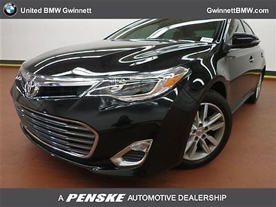 4dr sdn xle low miles sedan automatic gasoline 3.5l v6 cyl attitude black