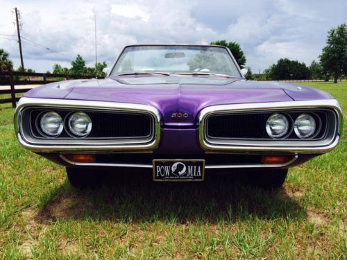 Convertible, plum crazy purple, factory a/c, 1 of 147