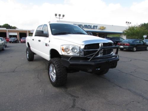 2007 dodge ram 2500 mega cab cummins turbo diesel 4x4 lifted monster truck 4wd