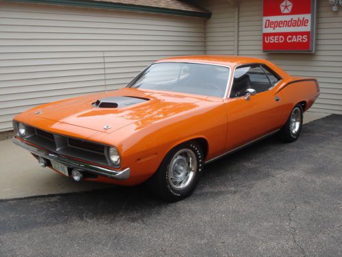 Real hemi cuda , 4spd,buildsheet,dave wise inspection, mopar trades and cash,