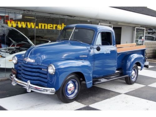 1953 chevrolet 3100 pickup 3 speed manual 2-door truck