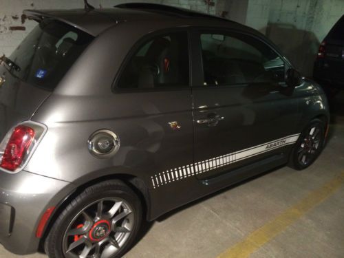 2012 FIAT 500 ABARTH Coupe Silver ONE OWNER Manual Trans TURBO, US $17,000.00, image 6