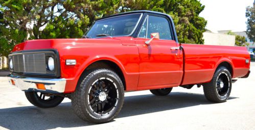 Brand new: 2-tone paint red &amp; black, interior, wheels, tires, exhaust, bedliner