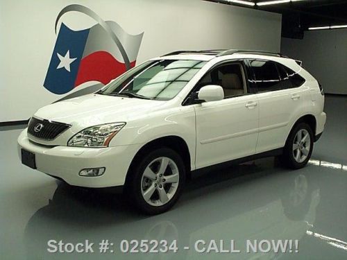 2007 lexus rx350 sunroof htd leather one owner only 63k texas direct auto