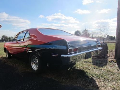 1972 chevrolet nova 64k+ miles 2 door zz4 motor 350 turbo transmission