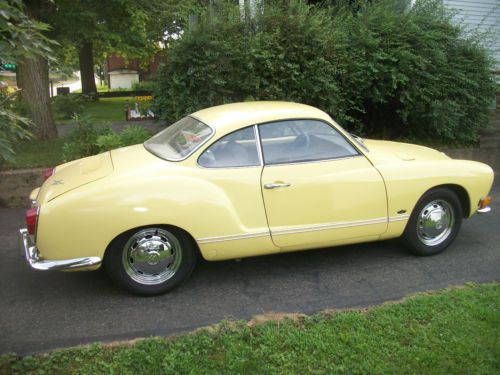 1971 volkswagen karmann ghia 1.6l vw coupe 4 speed california car