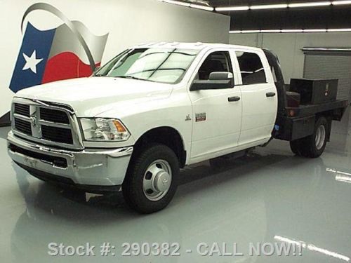 2012 dodge ram 3500 hd crew diesel dually 6pass tow 47k texas direct auto