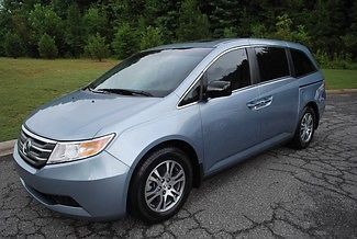 2012 odyssey ex-l navi blue/gry leather ,gps nav ,sunroof,36k warranty mint