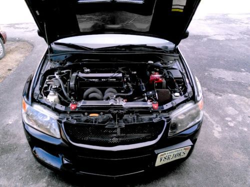 2006 mitsubishi lancer evolution ix, 500hp, fp black