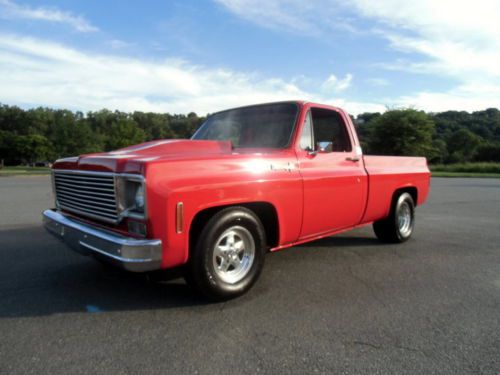 1976 c10 c-10 cheyenne super 10 big block # matching 454 very clean swb restored