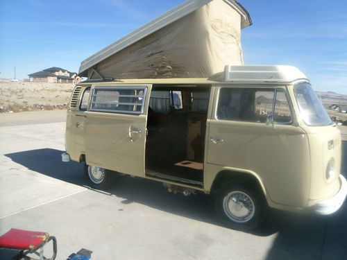 1978 volkswagen westfalia camper id # 99-309 serial # 02266000