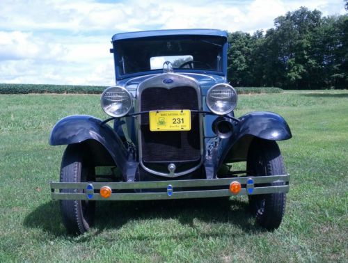 1930 FORD MODEL A - 2 DR. COUPE W' RUMBLE SEAT - LOW RESERVE, image 6