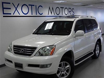 2006 lexus gx470 awd suv! nav rear-cam ent-pkg 3rd-row htd-sts mark-levinson/6cd