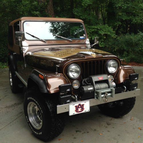 1979 jeep cj-7 golden eagle 304 v-8, 3-spd, ps, pb, ac, hardtop