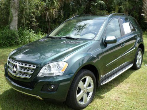 Jade green ml350 clean carfax low miles!!!