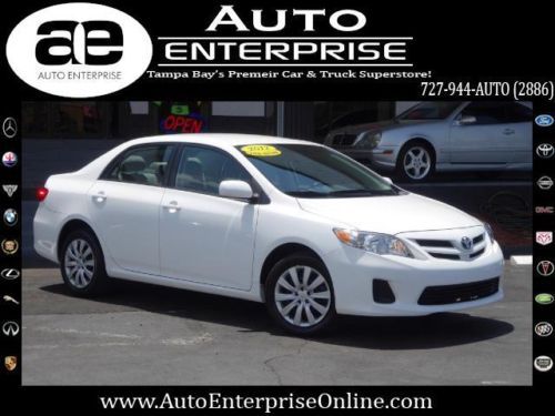 2012 toyota corolla le sedan-1.8l 4cyl with automatic transmission-31k miles po