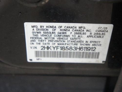 2003 Honda Pilot EX-L, US $8,995.00, image 11