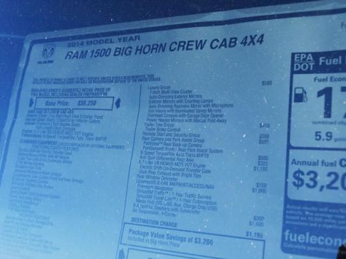 2014 RAM 1500 SLT, US $47,465.00, image 3