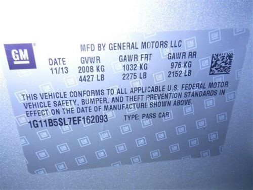 2014 Chevrolet Malibu 1LS, US $22,965.00, image 30