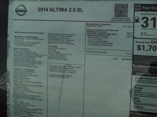 2014 Nissan Altima 2.5 S, US $26,748.00, image 4