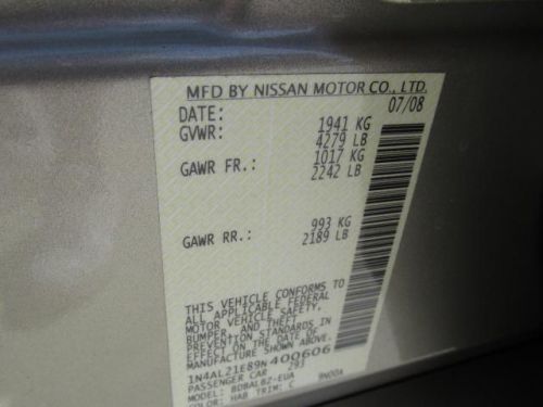 2009 Nissan Altima 2.5 SL, US $13,991.00, image 5