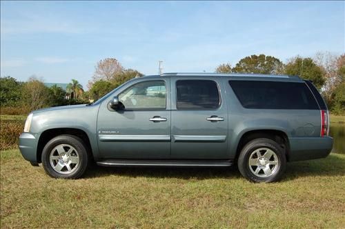 2007 gmc yukon xl denali, suburban, 1 owner florida car, navigation