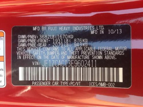 2014 Subaru BRZ Limited, US $28,727.00, image 10