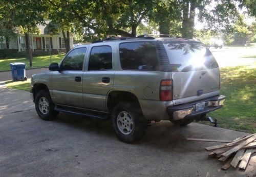 2005 chevy tahoe ls 4wd w/police pkg