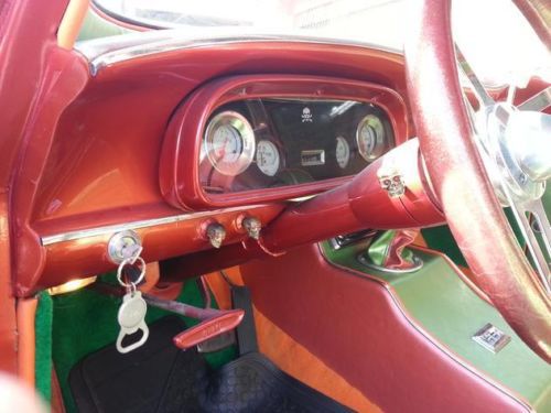 Ford Ranchero Customized Orange Classic Green Custom Hot Rod Leather Automatic, image 9
