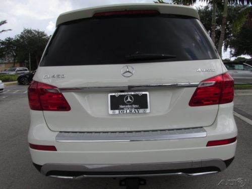 13 ARCTIC WHITE GL-450 4-MATIC Turbo 4.7L AWD 7-PASSENGER SUV *DRIVER ASSISTANCE, image 4