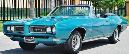 Absolutley pristine 1968 pontiac gto tribute  convertible best you will find .