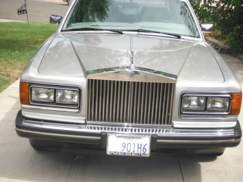 1987 rolls royce silver spur base sedan 4-door 6.7l