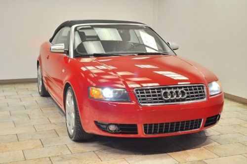 2004 audi s4 convertible 6-speed low miles rare color