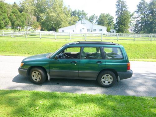 1999 subaru foerster wagon 5spd manual one qwner no reserve