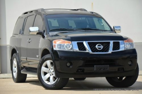 2008 nissan armada le 4x4 navi bk/cam htd sts tv/dvd clean $699 ship