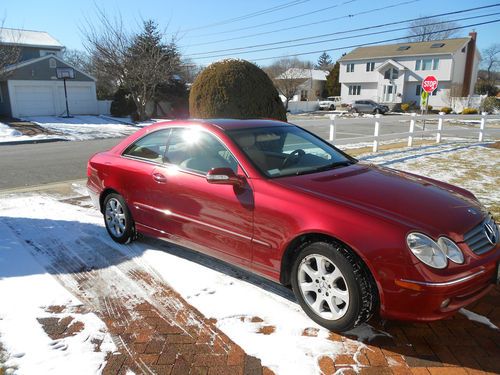 2004 mercedes-benz clk320 base coupe 2-door 3.2l one owner vehicle 75k