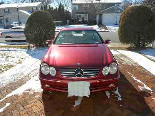 2004 Mercedes-Benz CLK320 Base Coupe 2-Door 3.2L One Owner Vehicle 75k, image 3