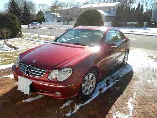 2004 Mercedes-Benz CLK320 Base Coupe 2-Door 3.2L One Owner Vehicle 75k, image 4
