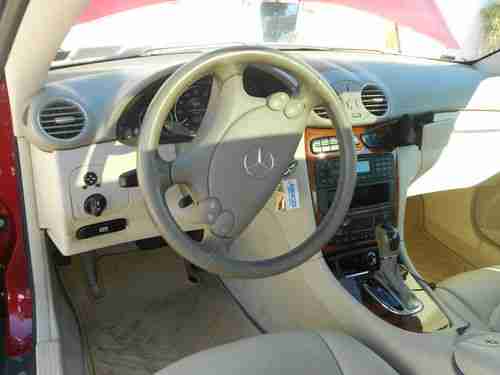 2004 Mercedes-Benz CLK320 Base Coupe 2-Door 3.2L One Owner Vehicle 75k, image 10