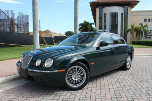 2006 jaguar s-type 3.0 clean carfax! rear sensors excellent condition fl car