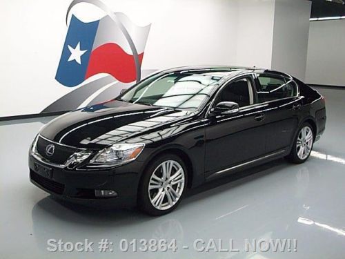 2008 lexus gs450h hybrid sunroof nav rearview cam 77k texas direct auto