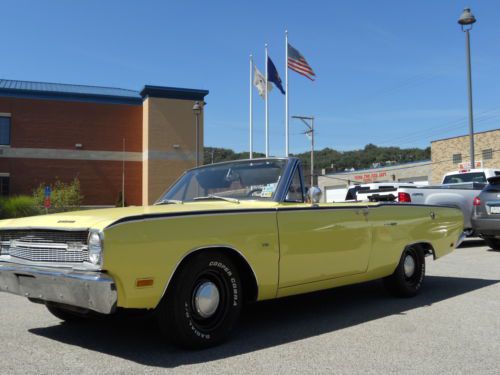 1969 dodge dart gt convertible